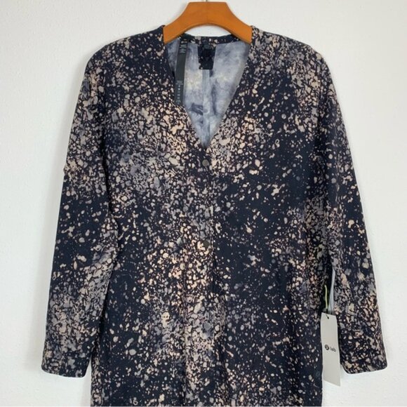 Lululemon Revera Duster Dress lab in Planet Surface Black Granite Multi XS NWT - Picture 2 of 8
